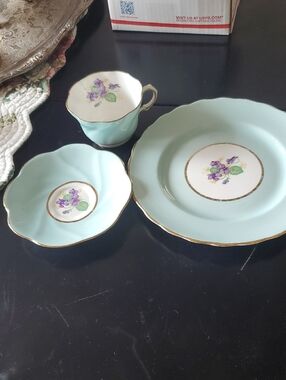 Royal Daunlon  Cup Saucer And Plate
